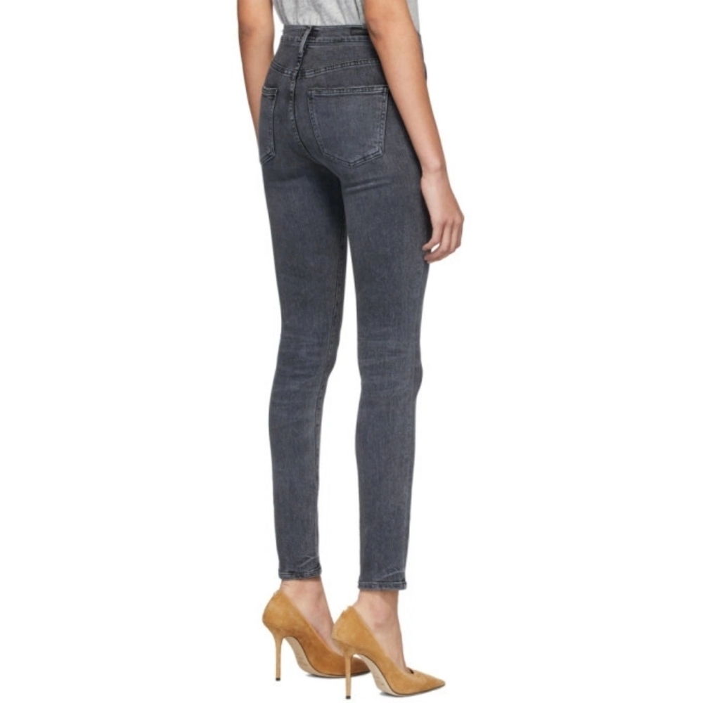 Citizens of Humanity Rocket High-Rise Skinny Jeans Gray Size 30 | Sculpting - Picture 2 of 7